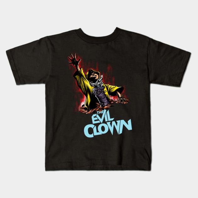 The Evil Clown Kids T-Shirt by Zascanauta